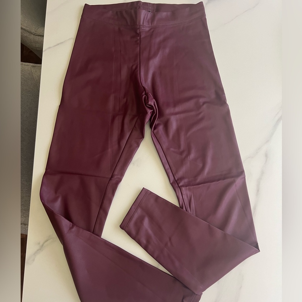 Express Leather Leggings